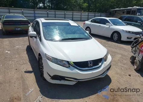2015 Honda Civic Ex from USA, damaged, VIN 19XFB2F86FE111083
